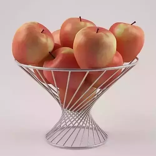 Apples in the basket 01
