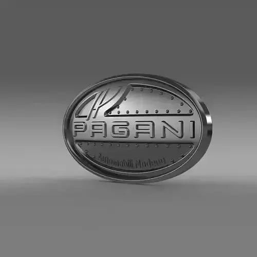 Pagani Logo 3D model