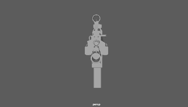 Scar L with Animation Low-poly 3D model_3