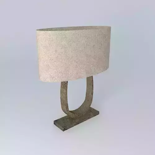 Custom U Table Lamp