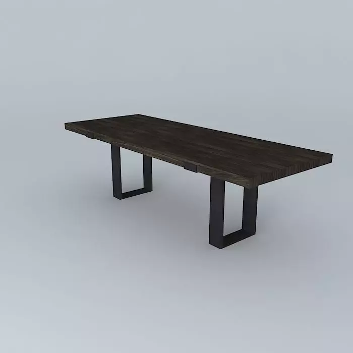 Dining Table 3D model_0