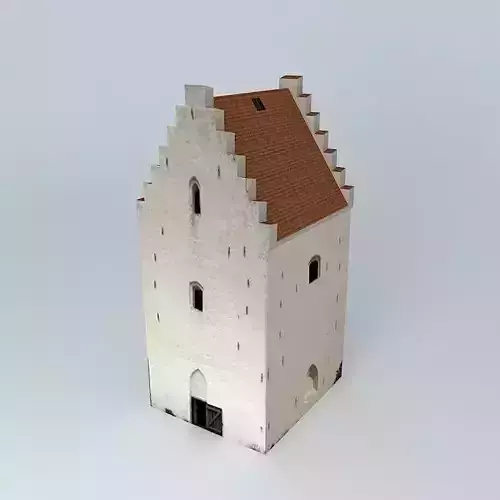 The Buried Church Skagen 39 s Sand Covered Church Free 3D model