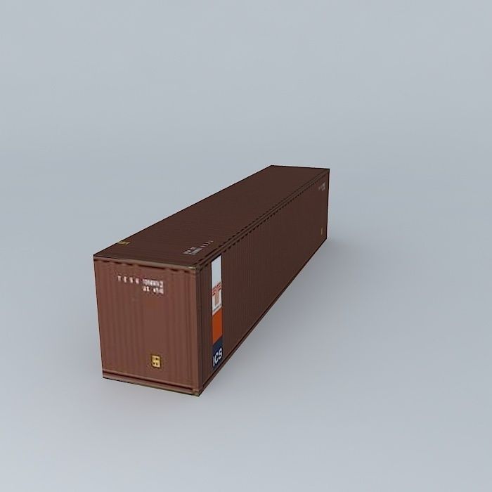 ICS Container 40 Free 3D model_1