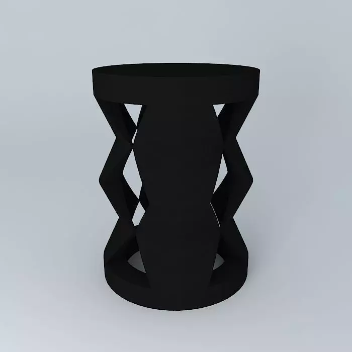 Hollow Zig Zag Tucker Robbins 3D model_0