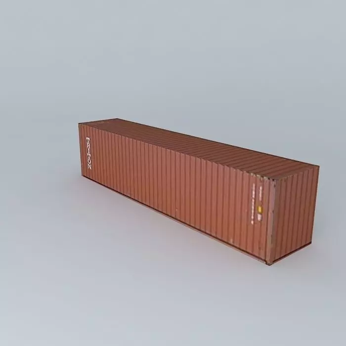 Triton Container 40 Free 3D model_0