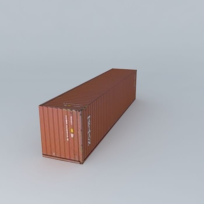 Triton Container 40 Free 3D model_1