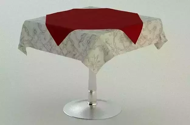 Restaurant Table with Towel