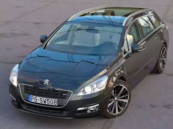 Peugeot 508 SW 2013 3D model