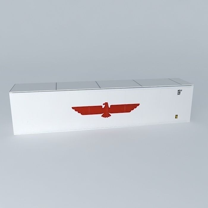 APL Container 40 Free 3D model_2