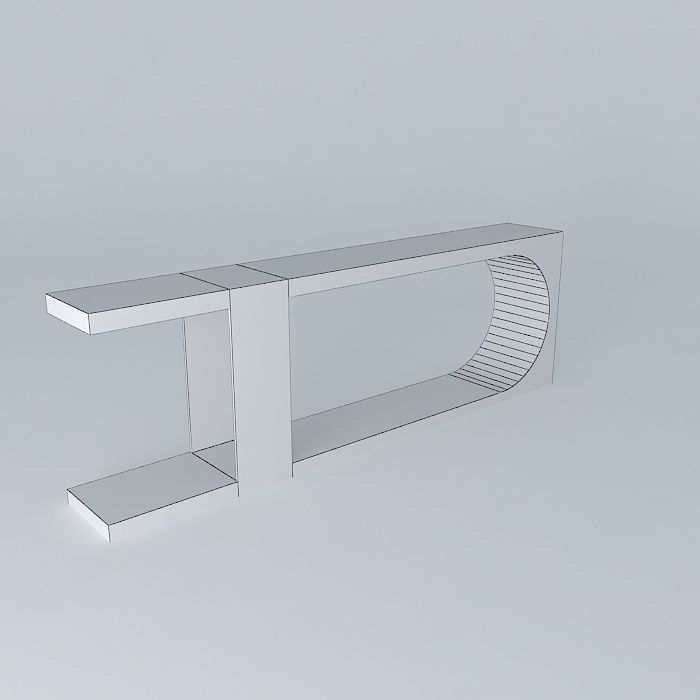 LUMA Silo Console THIN 3D model_4