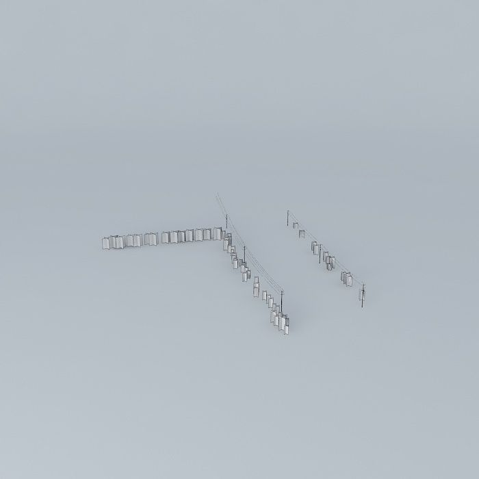 Trees on the Port Part 01 Free 3D model_3