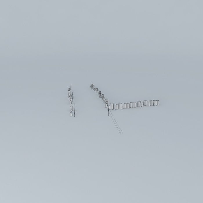 Trees on the Port Part 01 Free 3D model_4