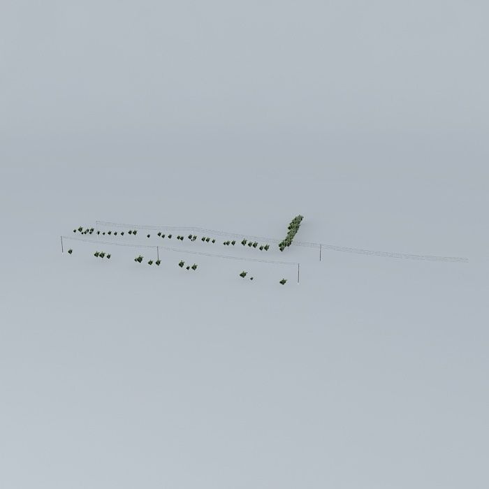 Trees on the Port Part 01 Free 3D model_2