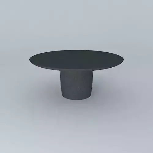 Concrete Round Dining Table