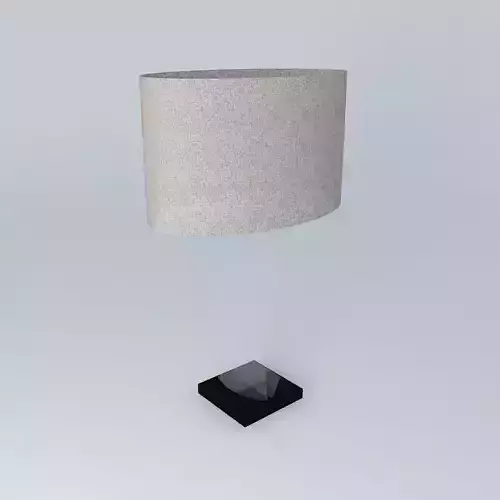 Glass Bean Table Lamp