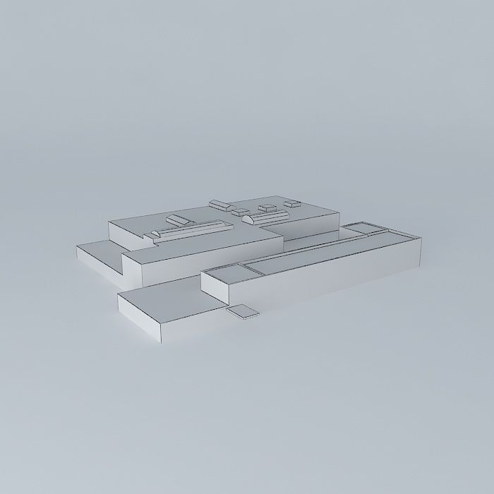 North Hangar Free 3D model_4