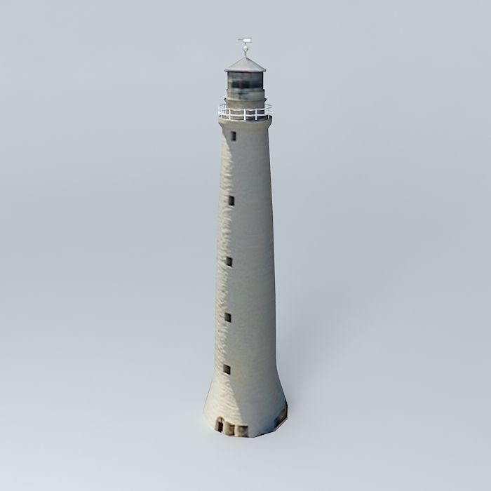 The Cape Wickham Lighthouse Free 3D model_1
