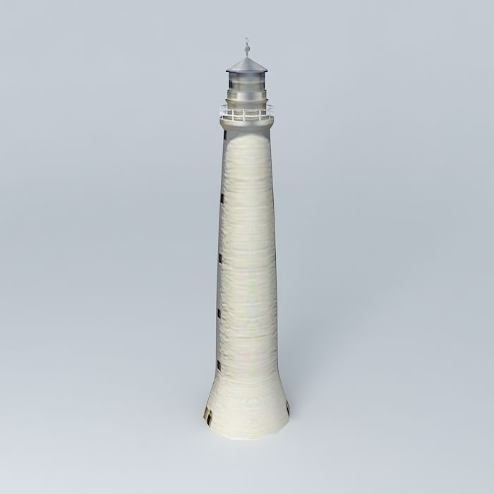 The Cape Wickham Lighthouse Free 3D model_2