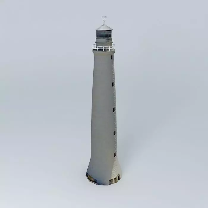 The Cape Wickham Lighthouse Free 3D model_0