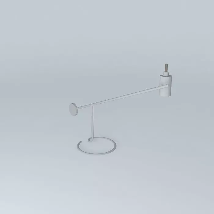 Bauhaus Desk Lamp 3D model_0
