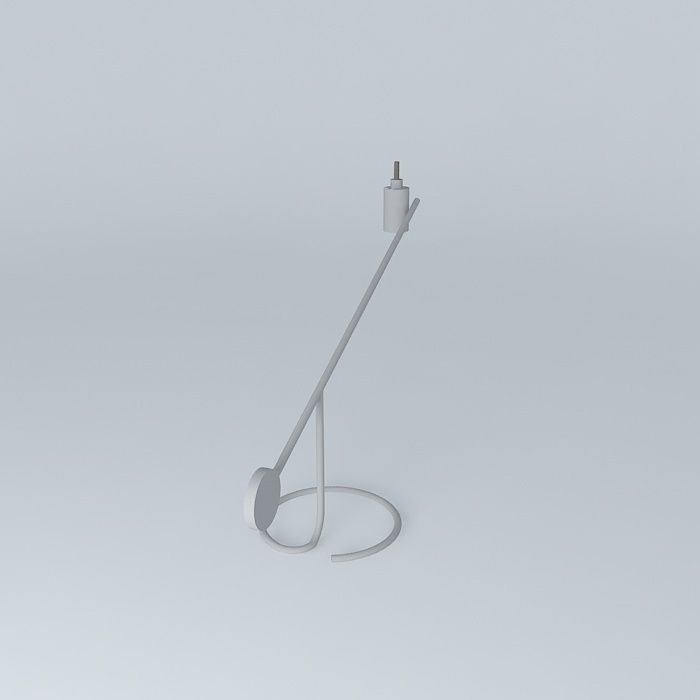 Bauhaus Desk Lamp 3D model_1