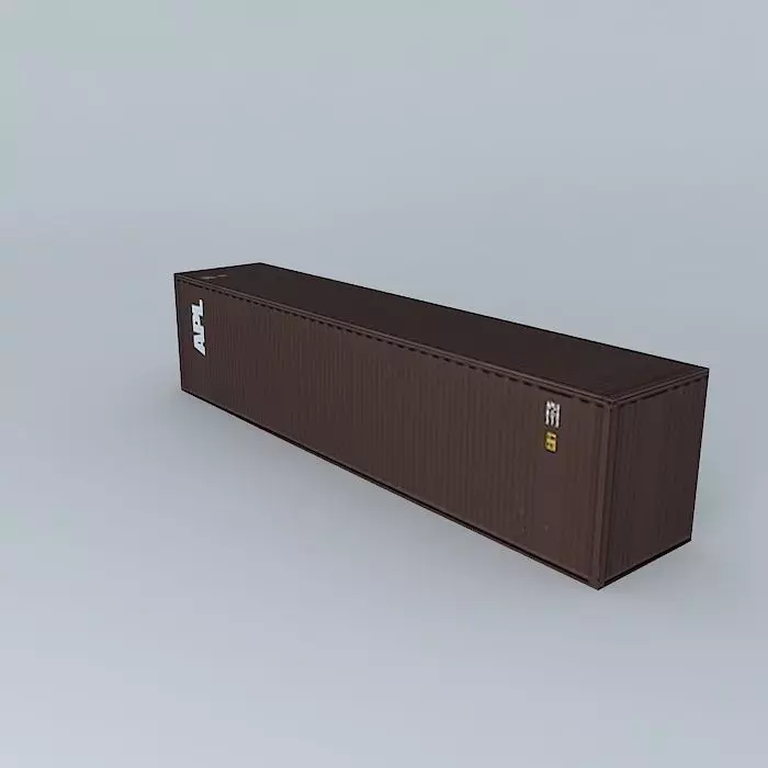 APL Container 40 Free 3D model_0