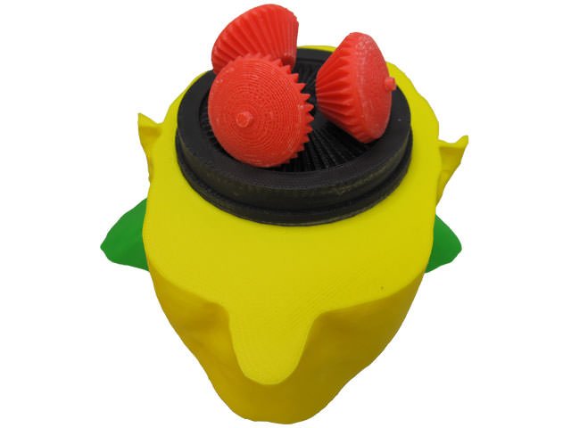 Gear Head 3D print model_3