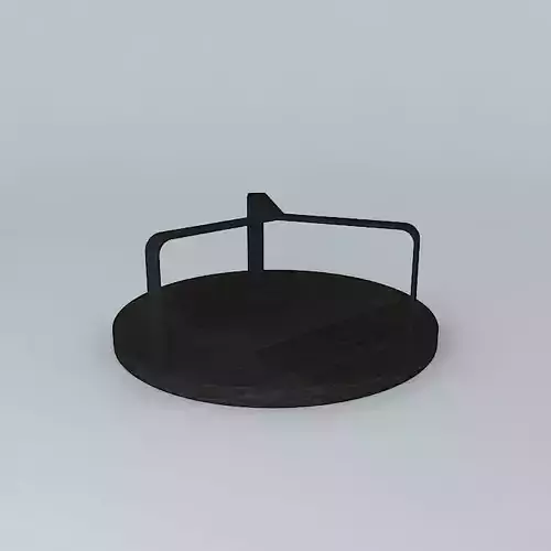 Round Wood Coffee Table