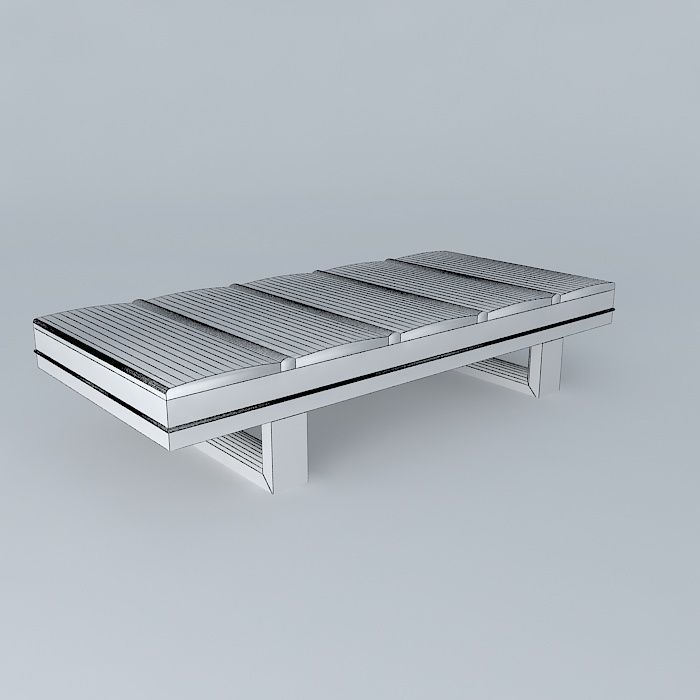 Daybed Kretowicz 3D model_4