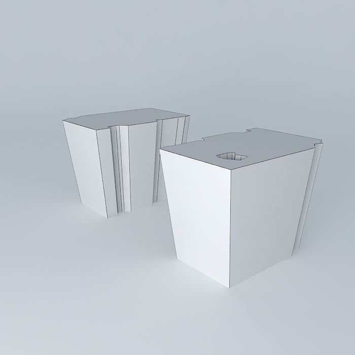 Side exterior triple black 3D model_4