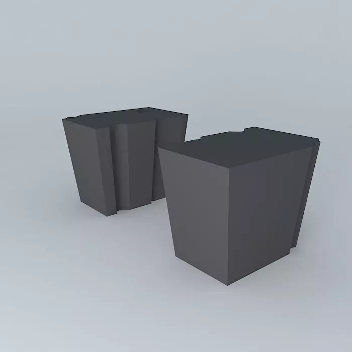 Side exterior triple black 3D model_0