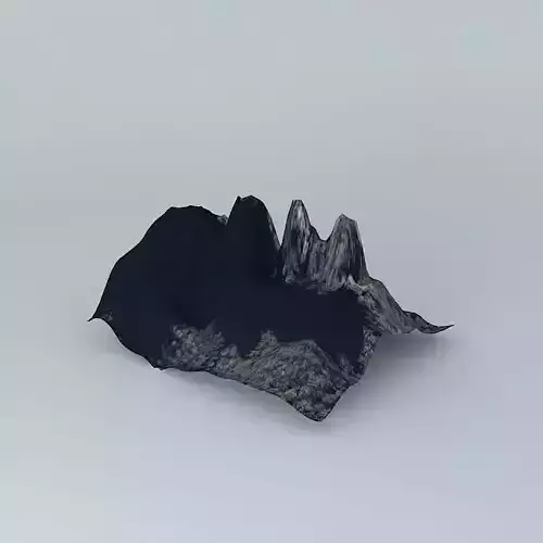 The Three Sisters remake terrain Free 3D model