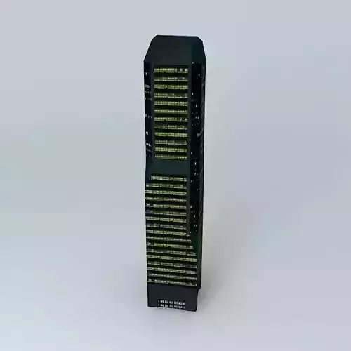 Central Plaza One by night Free 3D model