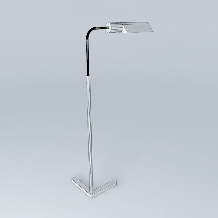 Reading light 3D model_4