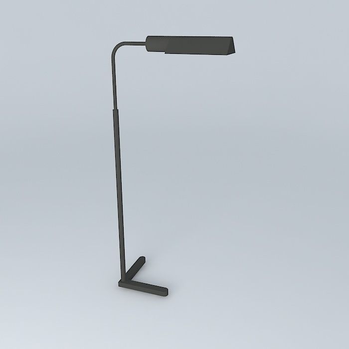 Reading light 3D model_1