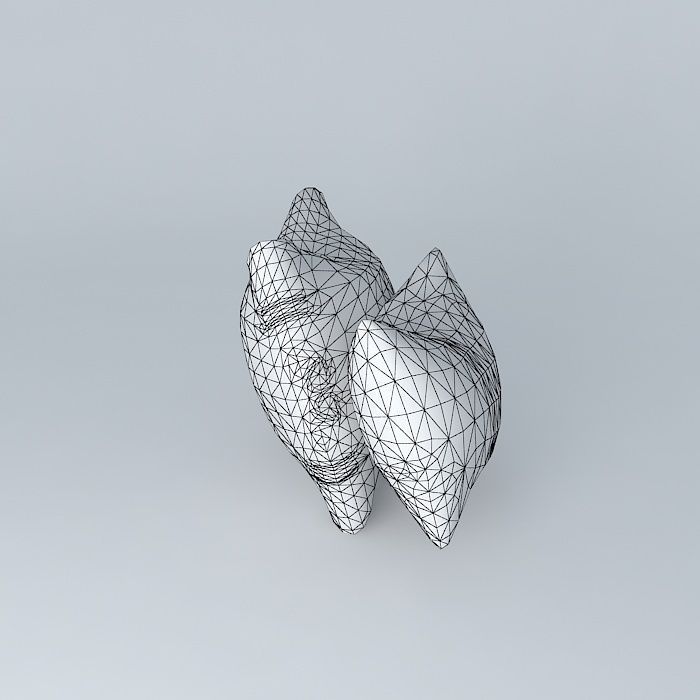 Pillow Combo 5 3D model_4