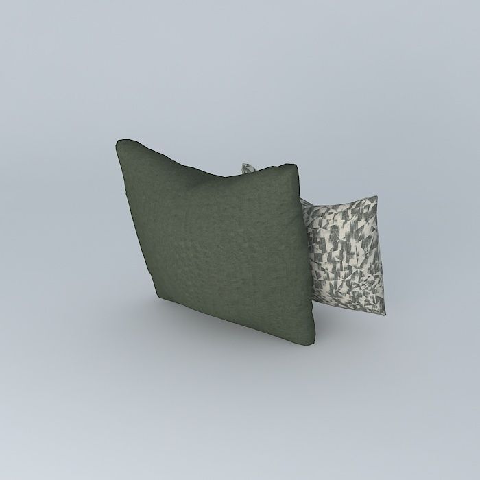 Pillow Combo 5 3D model_2