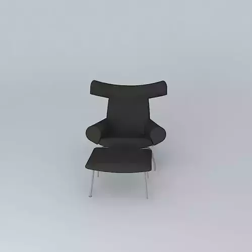 Ox Chair and Ottoman