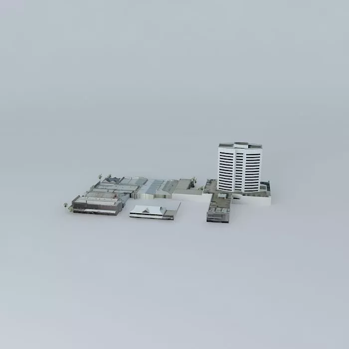 Cairns Corporate Tower Free 3D model