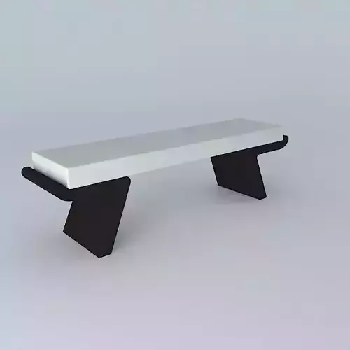 Christian Liaigre Bench Quiet Flat Bench