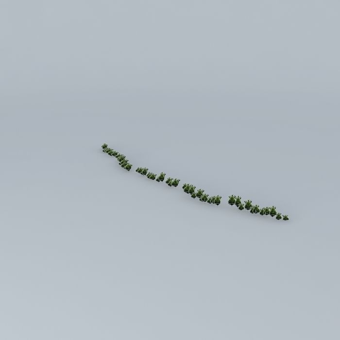 Trees on the Port Part 05 Free 3D model_2