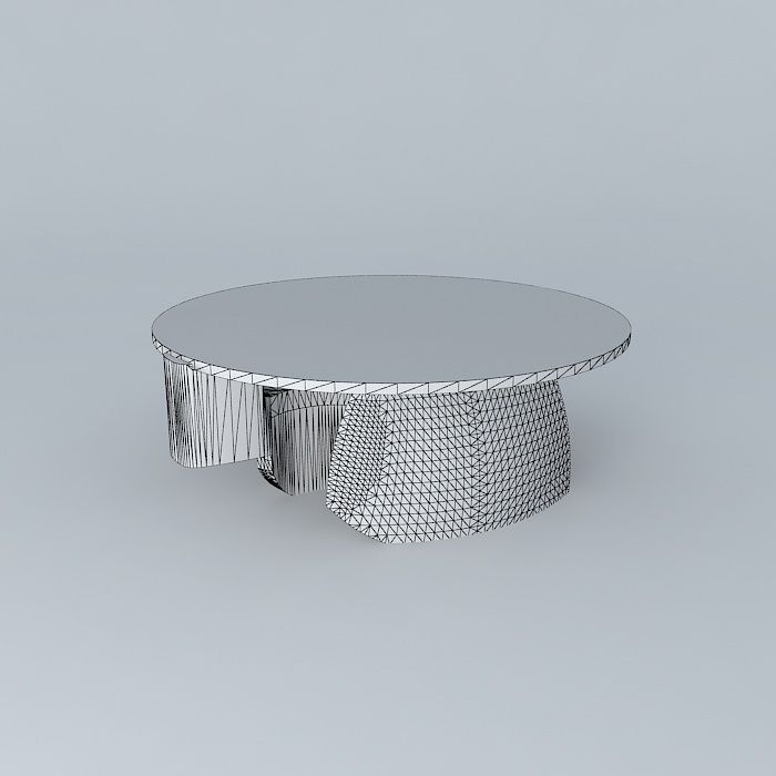 Harlow Cocktail Table 3D model_4