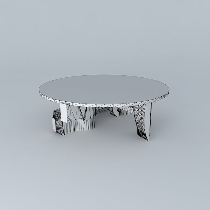 Harlow Cocktail Table 3D model_3