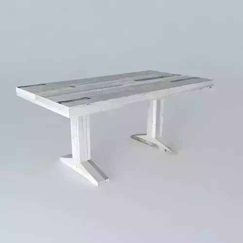 Plank Table 3D model