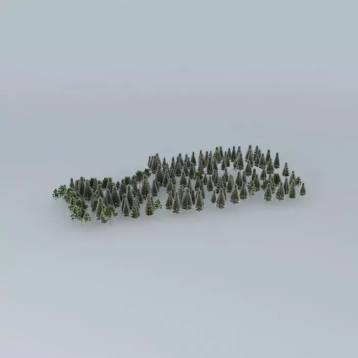 Street Of Gold Medals Trees 01 Free 3D model