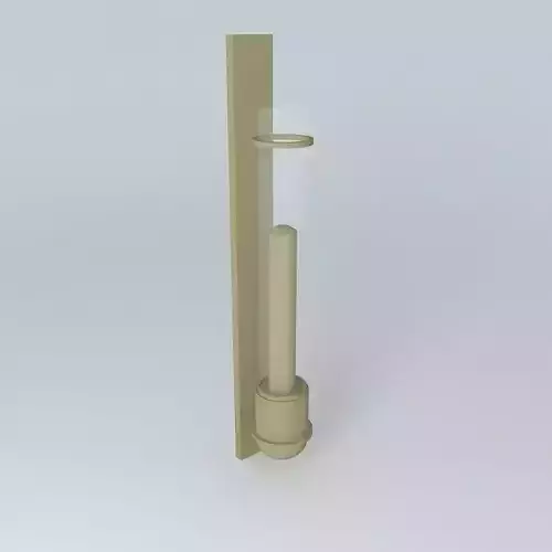 Bronze Candle Sconce