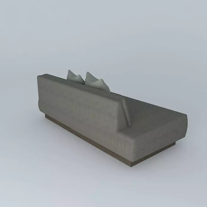 Tight Small Sofa 3D model_0