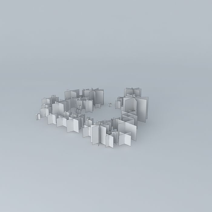 Botanic Garden Trees 01 Free 3D model_4