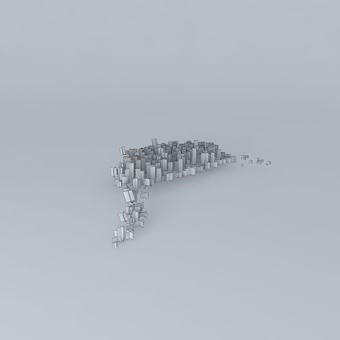 Coconut trees 26 Mangrove 01 Palmyra Island Free 3D model_4