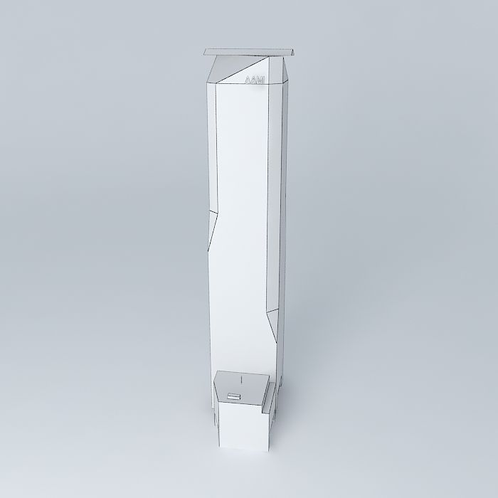 Central Plaza One Free 3D model_4